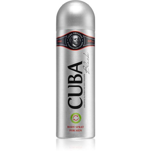 Black deodorante spray per uomo 200 ml - Cuba - Modalova