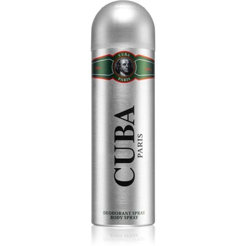 Green deodorante per uomo 200 ml - Cuba - Modalova