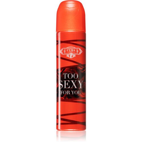 Too Sexy For You Eau de Parfum da donna 100 ml - Cuba - Modalova