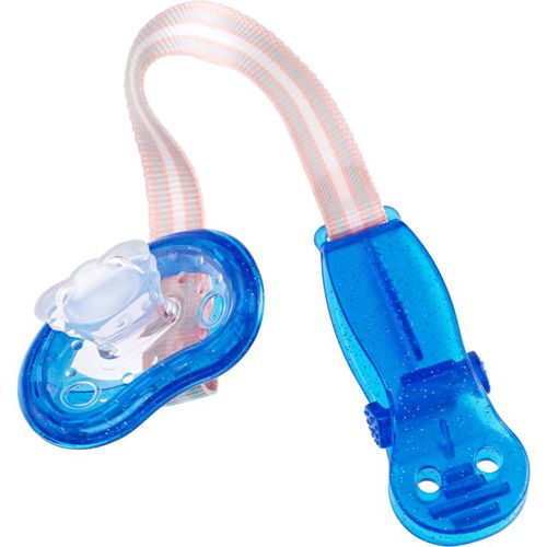 Baby Dummy Holder pinza para el chupete Blue 1 ud - Curaprox - Modalova