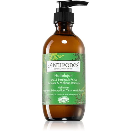 Hallelujah Lime & Patchouli gel struccante detergente per il viso 200 ml - Antipodes - Modalova