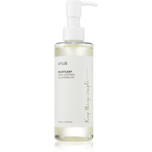 Heartleaf Pore Control Cleansing Oil aceite desmaquillante limpiador con efecto humectante 200 ml - Anua - Modalova