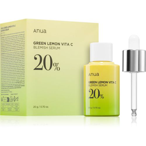 Green Lemon Vita C Blemish Serum Mask maschera viso illuminante in tessuto antirughe 25 ml - Anua - Modalova