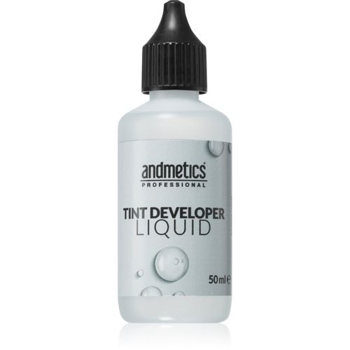 Professional Tint Developer Liquid emulsión activadora para teñir las cejas y pestañas 50 ml - andmetics - Modalova