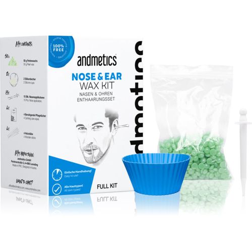 Wax Kit Nose & Ear Cera depilatoria per uomo 50 g - andmetics - Modalova