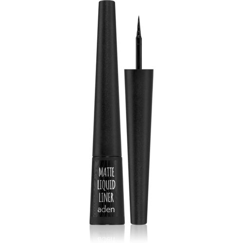 Matte Liquid Liner eyeliner colore Black 2,5 ml - Aden Cosmetics - Modalova