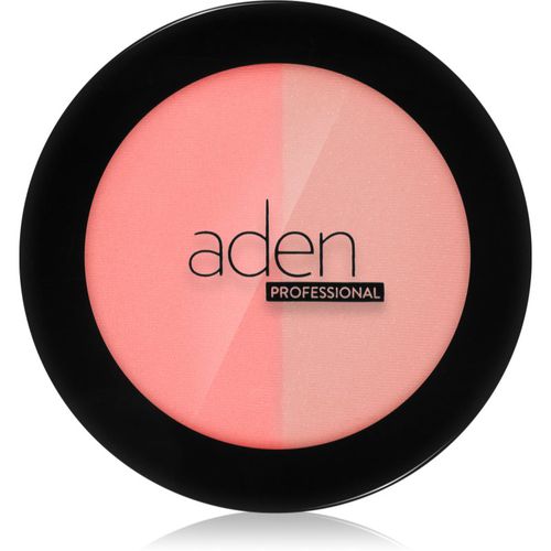 Matt & Glow Blush Duo Rouge für strahlende Haut Farbton 01 19 g - Aden Cosmetics - Modalova