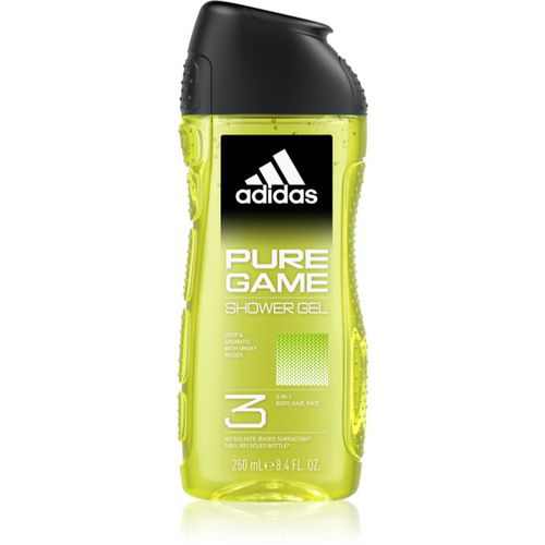 Pure Game Duschgel für Gesicht, Körper und Haare 3in1 für Herren 250 ml - Adidas - Modalova