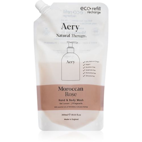 Fernweh Moroccan Rose Flüssigseife für Hände und Körper Ersatzfüllung 300 ml - Aery - Modalova