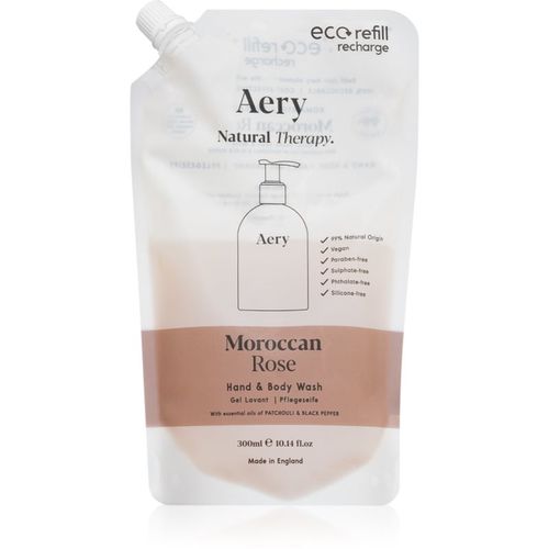 Fernweh Moroccan Rose jabón líquido para manos y cuerpo recarga de recambio 300 ml - Aery - Modalova