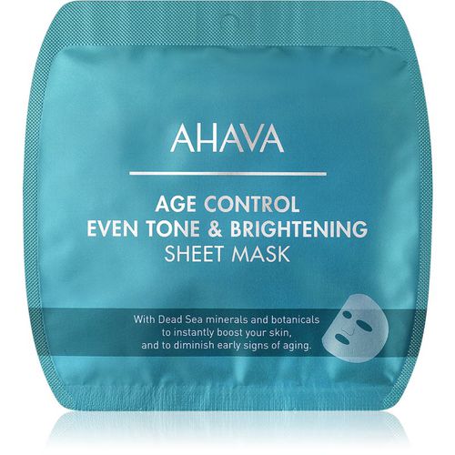 Time To Smooth maschera viso illuminante in tessuto antirughe 1 pz - Ahava - Modalova