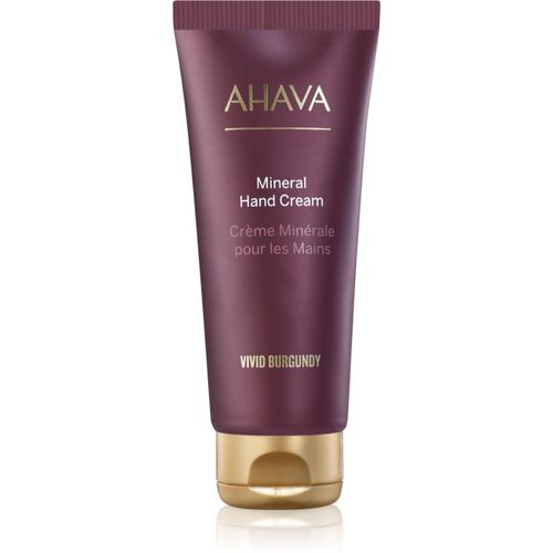 Vivid Burgundy crema hidratante para manos con minerales del Mar Muerto 100 ml - Ahava - Modalova