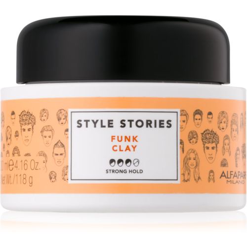 Style Stories The Range Paste mattirende Paste starke Fixierung Funk Clay 100 ml - Alfaparf Milano - Modalova