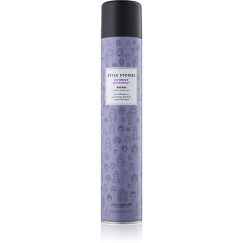 Style Stories The Range Hairspray laca de pelo con fijación extra fuerte Extreme Hairspray 500 ml - Alfaparf Milano - Modalova