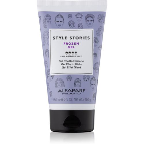 Style Stories The Range Gel gel per capelli effetto ghiaccio fissante extra forte Frozen Gel 150 ml - Alfaparf Milano - Modalova