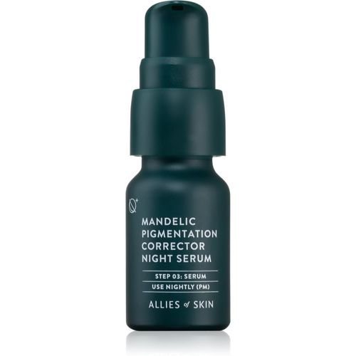 Mandelic siero notte per unificare il tono della pelle 8 ml - Allies of Skin - Modalova