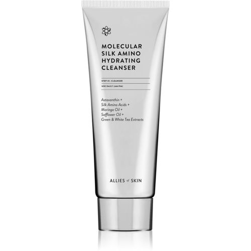 Molecular Silk Amino Hydrating Cleanser gel detergente idratante con amminoacidi 100 ml - Allies of Skin - Modalova