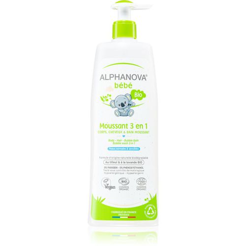 Baby Bio baño de burbujas y gel de ducha 3 en 1 para bebé lactante 500 ml - Alphanova - Modalova