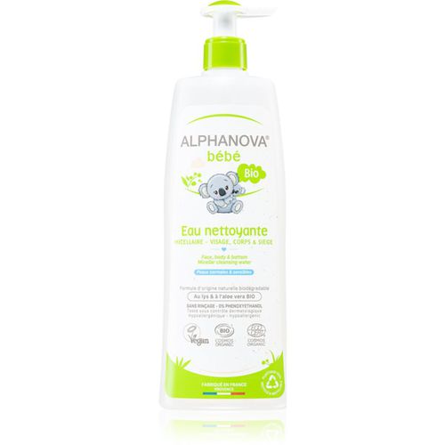 Baby Bio acqua micellare detergente per corpo e viso per neonati 500 ml - Alphanova - Modalova