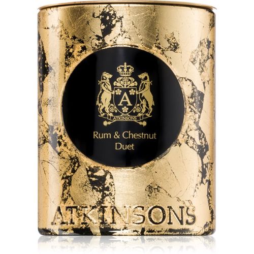 Rum & Chestnut Duet Duftkerze 200 g - Atkinsons - Modalova