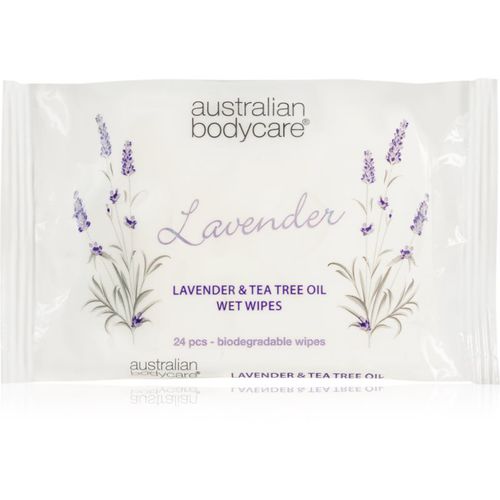 Tea Tree Oil & Lavender salviette umidificate per viso e corpo 24 pz - Australian Bodycare - Modalova