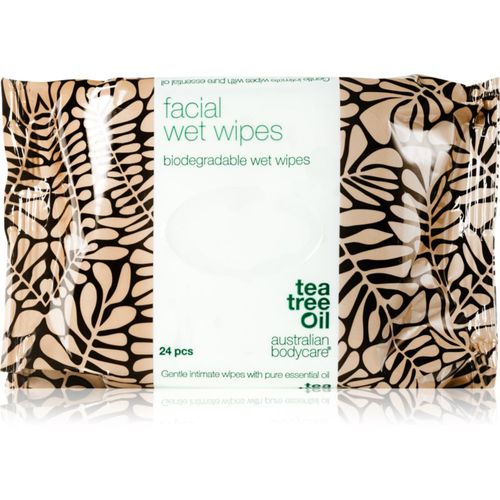 Tea Tree Oil toallitas limpiadoras y desmaquillantes para el rostro 24 ud - Australian Bodycare - Modalova