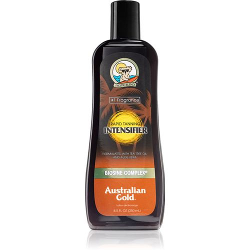 Rapid Tanning Intensifier latte corpo per accelerare l'abbronzatura 250 ml - Australian Gold - Modalova