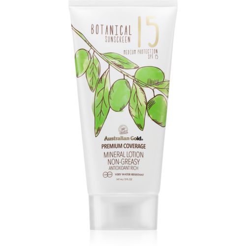 Botanical crema protectora contra la radiación solar SPF 15 147 ml - Australian Gold - Modalova