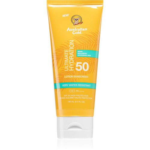 Ultimate Hydration latte abbronzante waterproof SPF 50 100 ml - Australian Gold - Modalova