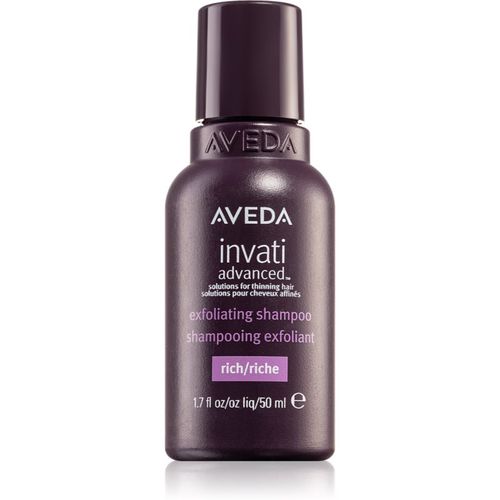 Invati Advanced™ Exfoliating Rich Shampoo shampoo di pulizia profonda effetto scrub 50 ml - Aveda - Modalova