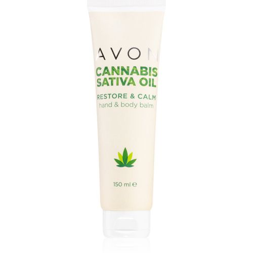 Cannabis Sativa Oil Restore & Calm Hand - und Körpercreme mit Hanföl 150 ml - Avon - Modalova