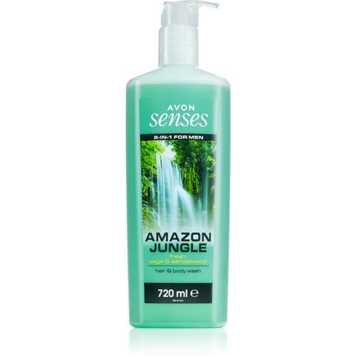 Senses Amazon Jungle Duschgel für Haare und Körper für Herren 720 ml - Avon - Modalova