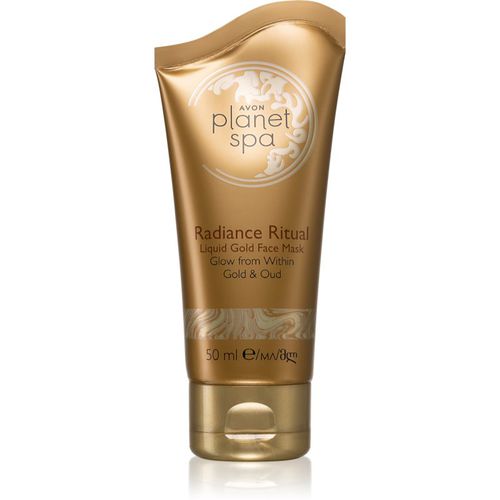 Planet Spa Radiance Ritual feuchtigkeitsspendende Gesichtsmaske mit Goldpuder 50 ml - Avon - Modalova