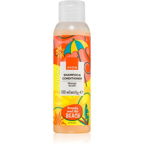 Travel Kit Beauty And The Beach shampoo e balsamo 2 in 1 100 ml - Avon - Modalova