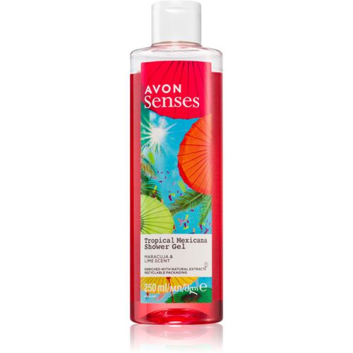 Senses Tropical Mexicana gel de ducha refrescante 250 ml - Avon - Modalova