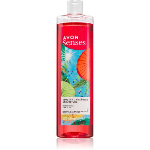 Senses Tropical Mexicana gel de ducha refrescante 500 ml - Avon - Modalova