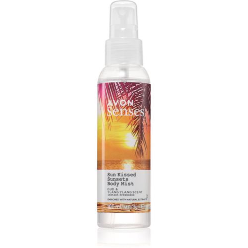 Senses Sun Kissed Sunsets spray corporal refrescante 100 ml - Avon - Modalova