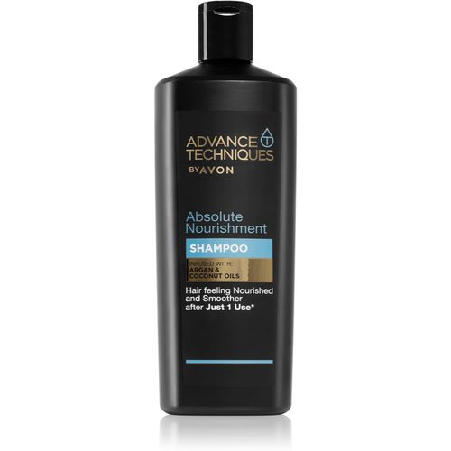 Advance Techniques Absolute Nourishment champú nutritivo con aceite de argán de Marruecos para todo tipo de cabello 700 ml - Avon - Modalova