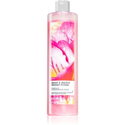 Senses Sweet & Joyful feuchtigkeitsspendendes Duschgel 500 ml - Avon - Modalova