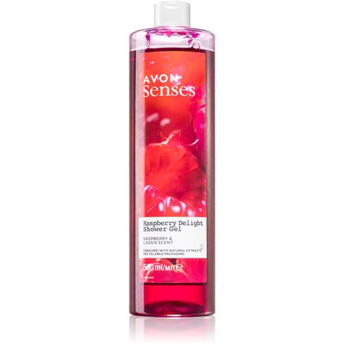 Senses Raspberry Delight gel de ducha para cuidar la piel 500 ml - Avon - Modalova