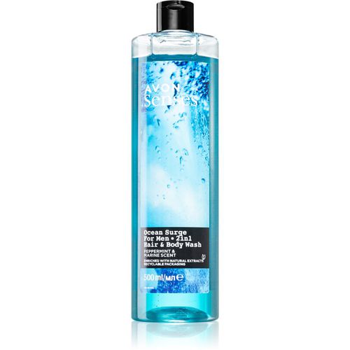 Senses Ocean Surge champú y gel de ducha 2 en 1 500 ml - Avon - Modalova