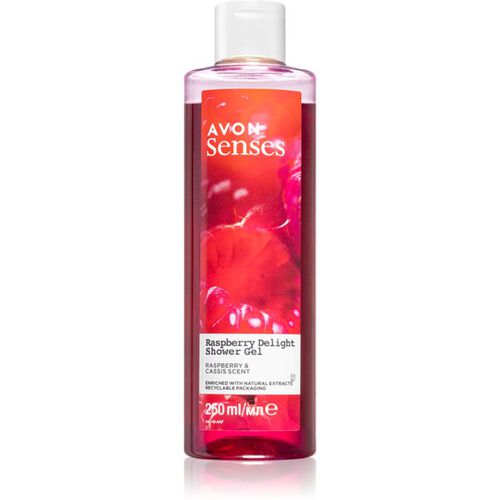 Senses Raspberry Delight gel de ducha para cuidar la piel 250 ml - Avon - Modalova