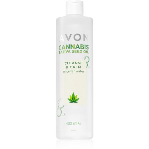 Cannabis Sativa Oil Cleanse & Calm mizellenwasser zum Abschminken mit beruhigender Wirkung 400 ml - Avon - Modalova