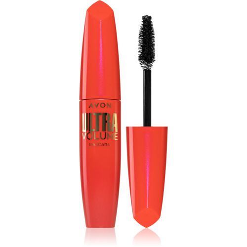 Ultra Volume mascara per ciglia curve e voluminose colore Blackest Black 10 ml - Avon - Modalova