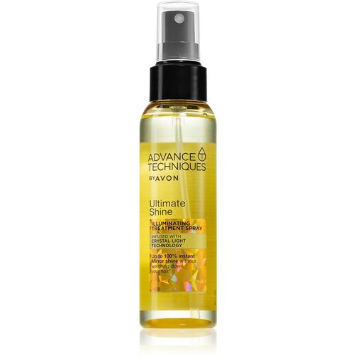 Advance Techniques Ultimate Shine spray fijador para dar brillo y suavidad al cabello 100 ml - Avon - Modalova