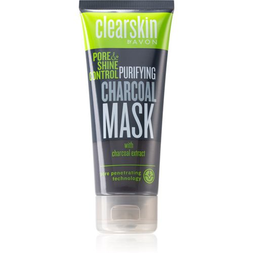 Clearskin Pore & Shine Control reinigende Maske mit Aktivkohle 75 ml - Avon - Modalova