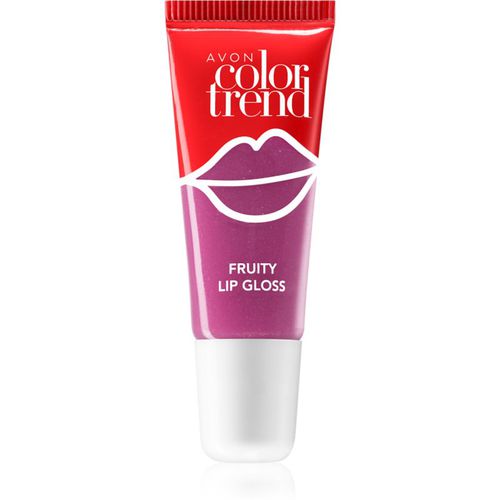 ColorTrend Fruity Lips brillo para labios con sabor tono Berry 10 ml - Avon - Modalova