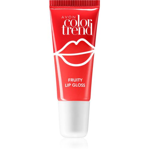 ColorTrend Fruity Lips brillo para labios con sabor tono Cherry 10 ml - Avon - Modalova