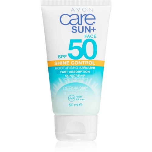 Care Sun + crema matificante bronceador SPF 50 50 ml - Avon - Modalova