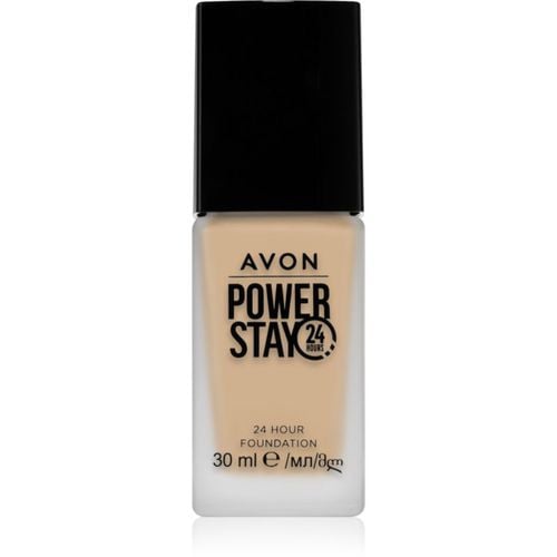 Power Stay 24h fondotinta lunga tenuta effetto opaco colore 120 N Porcelain 30 ml - Avon - Modalova